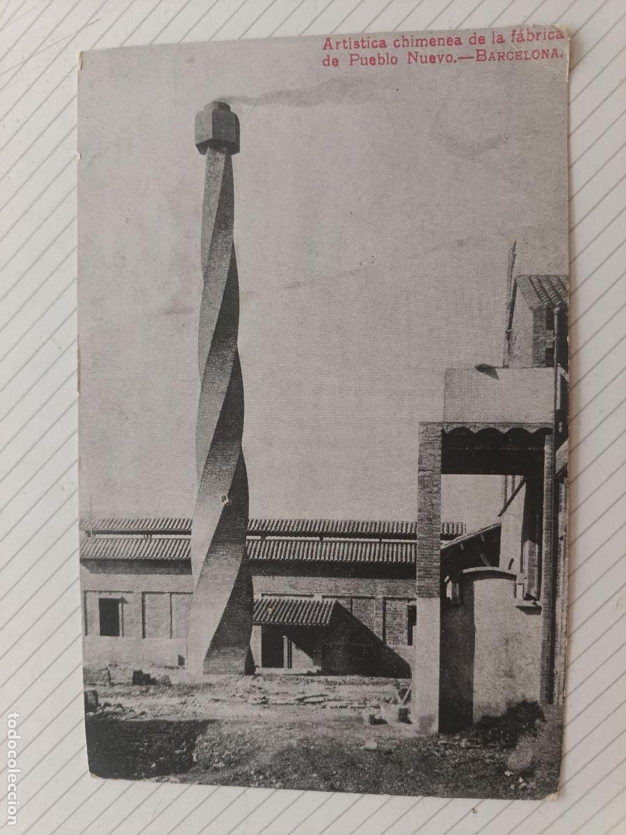 Postales: Postal felicitaci&oacute;n Encofrados Bianchi. Barcelona. Pueblo Nuevo