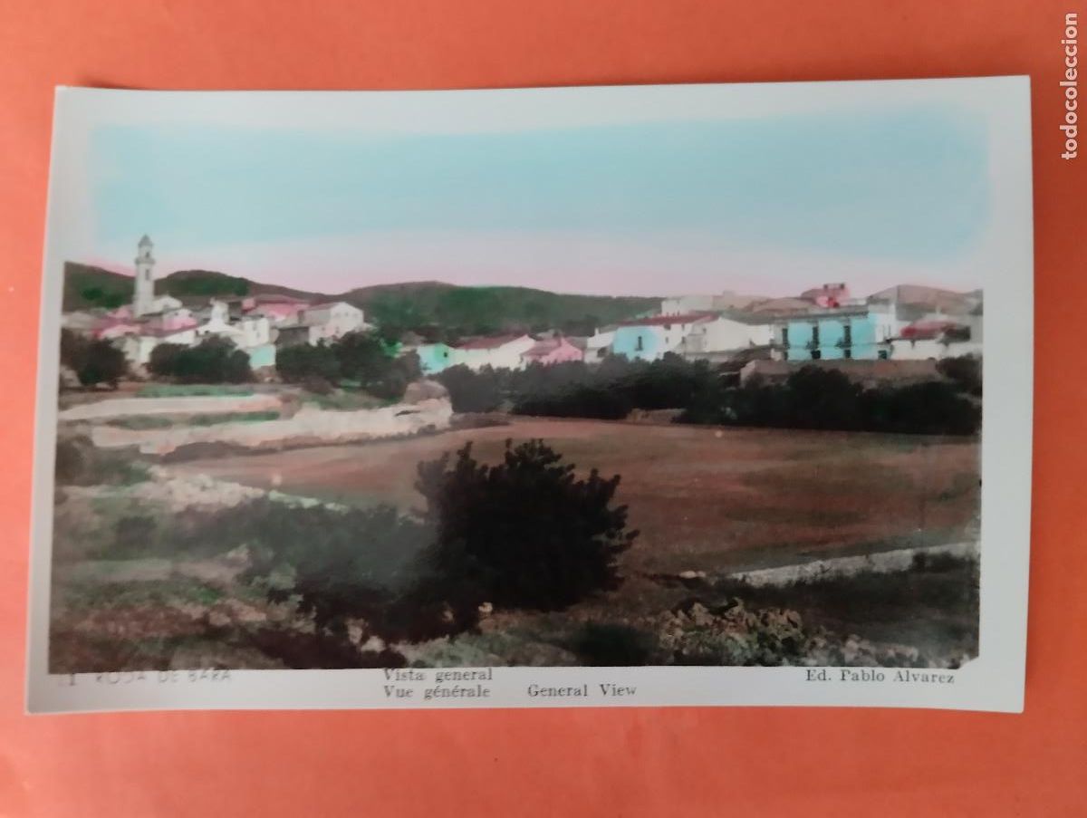 Postales: RODA DE BARA. TARRAGONA. VISTA GENERAL. ED. PABLO ALVAREZ, 31.