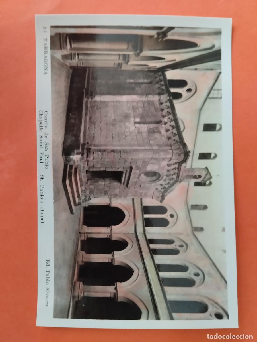 Postales: TARRAGONA, CAPILLA DE SAN PABLO. ED. PABLO ALVAREZ.
