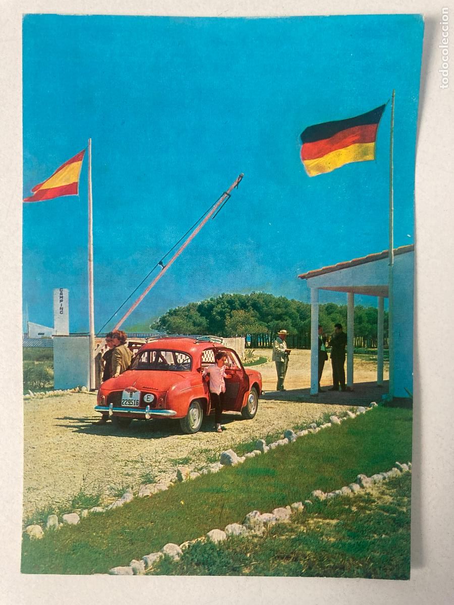 Postales: CAMPING PARADISO, CUBELLAS - A&Ntilde;O 1963