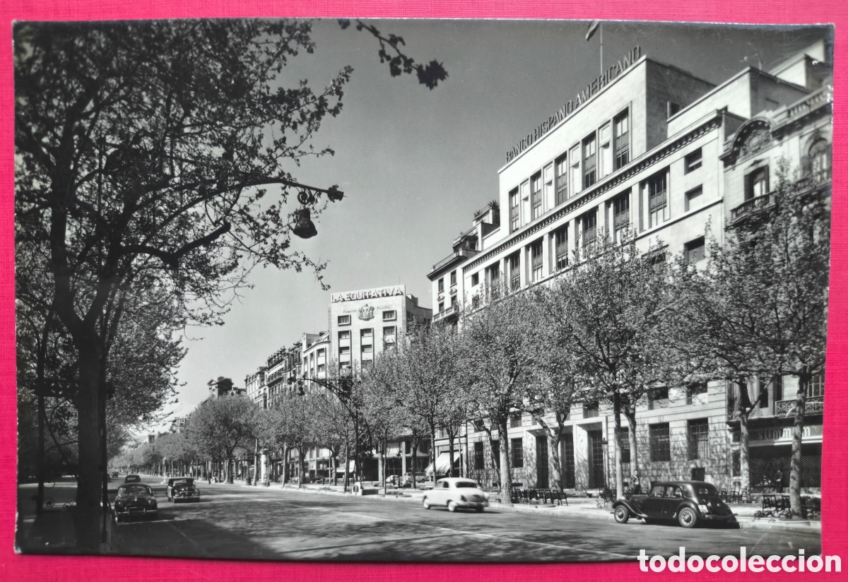 Postales: BARCELONA PASSEIG DE GR&Agrave;CIA POSTAL FOTOGR&Aacute;FICA C. 1965
