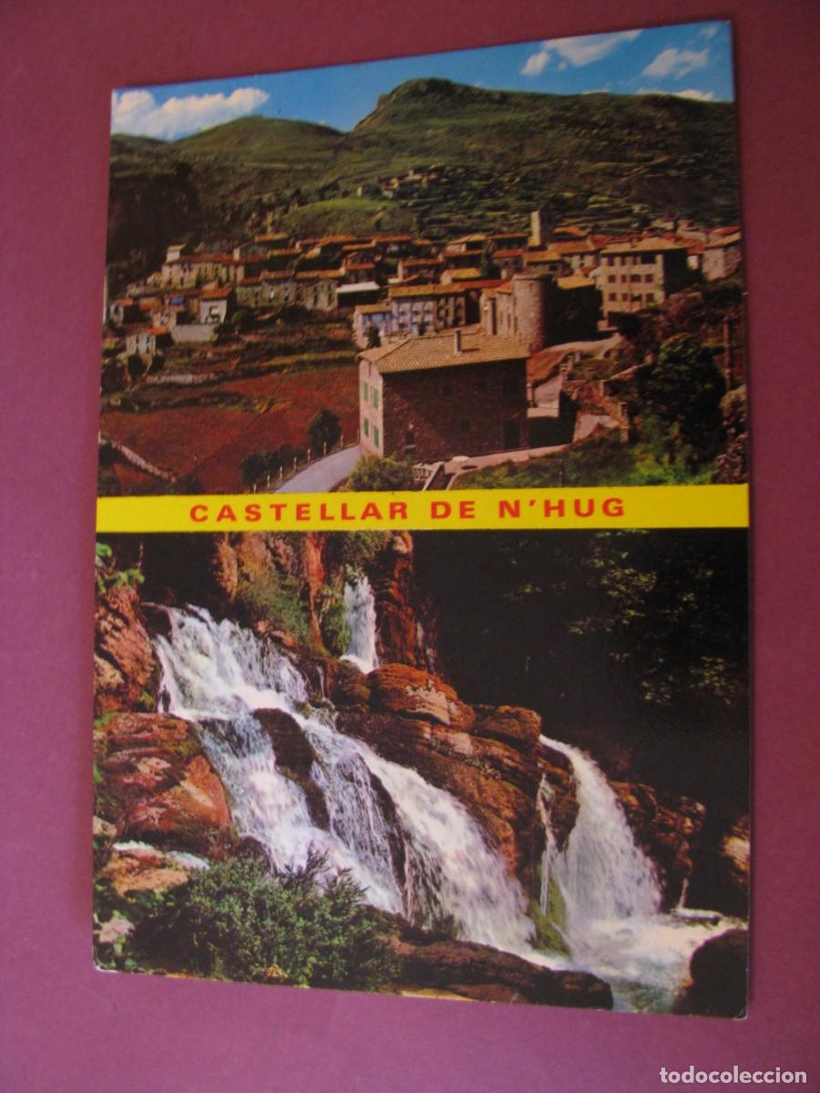 Postales: POSTAL DE CASTELLAR DE N'HUG. FUENTES DE LLOBREGAT. ED. EUGENIO ORRIOLS