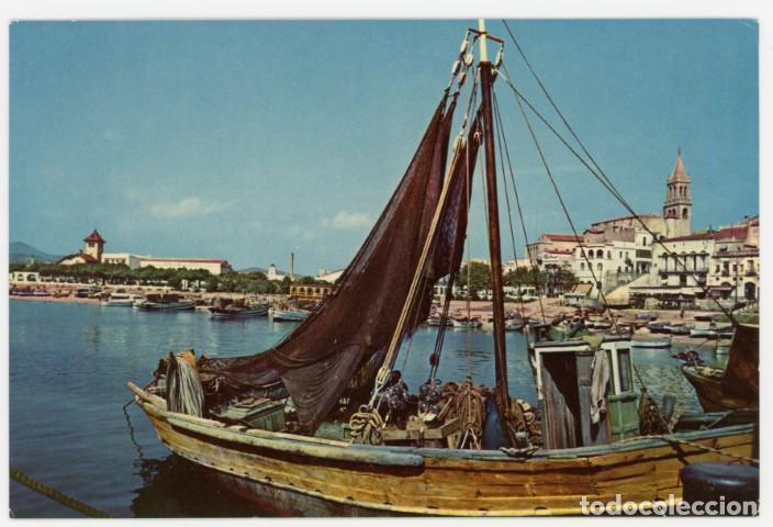 Postales: m12083 Palamos Puerto 1959 Campa&ntilde;a N&ordm;2581 escrita