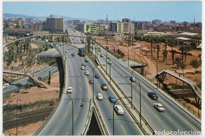 Postales: m12092 Barcelona Plaza De Las Glorias 1973 Zerkowitz N&ordm;2454 escrita coches
