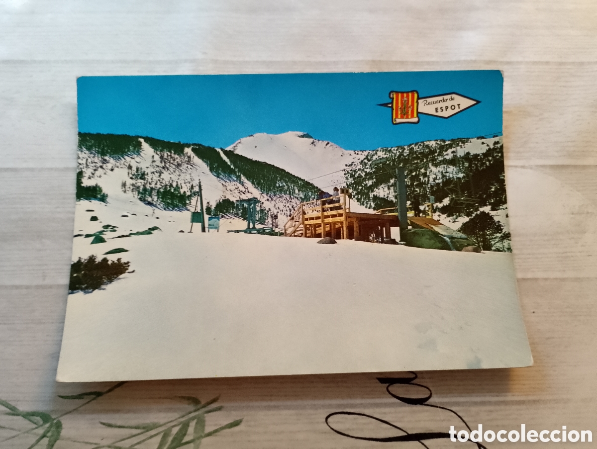 Postais: POSTAL DE LA PISTA D'ESQU&Iacute; ESPOT &middot; PALLARS SOBIR&Agrave; &middot; LLEIDA &middot; CATALU&Ntilde;A
