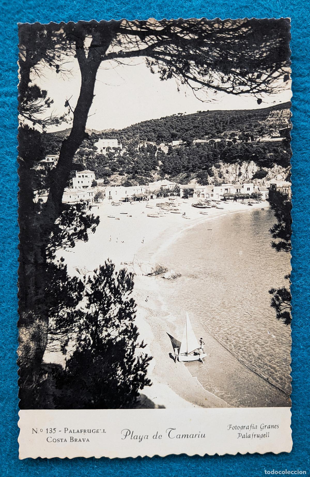 Postales: RW POSTAL COSTA BRAVA PALAFRUGELL PLAYA DE TAMARIU P1991