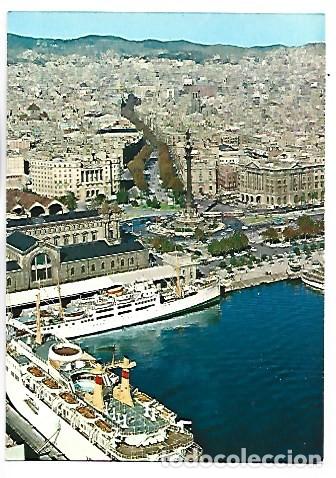 Postales: DETALLE DEL PUERTO.- BARCELONA