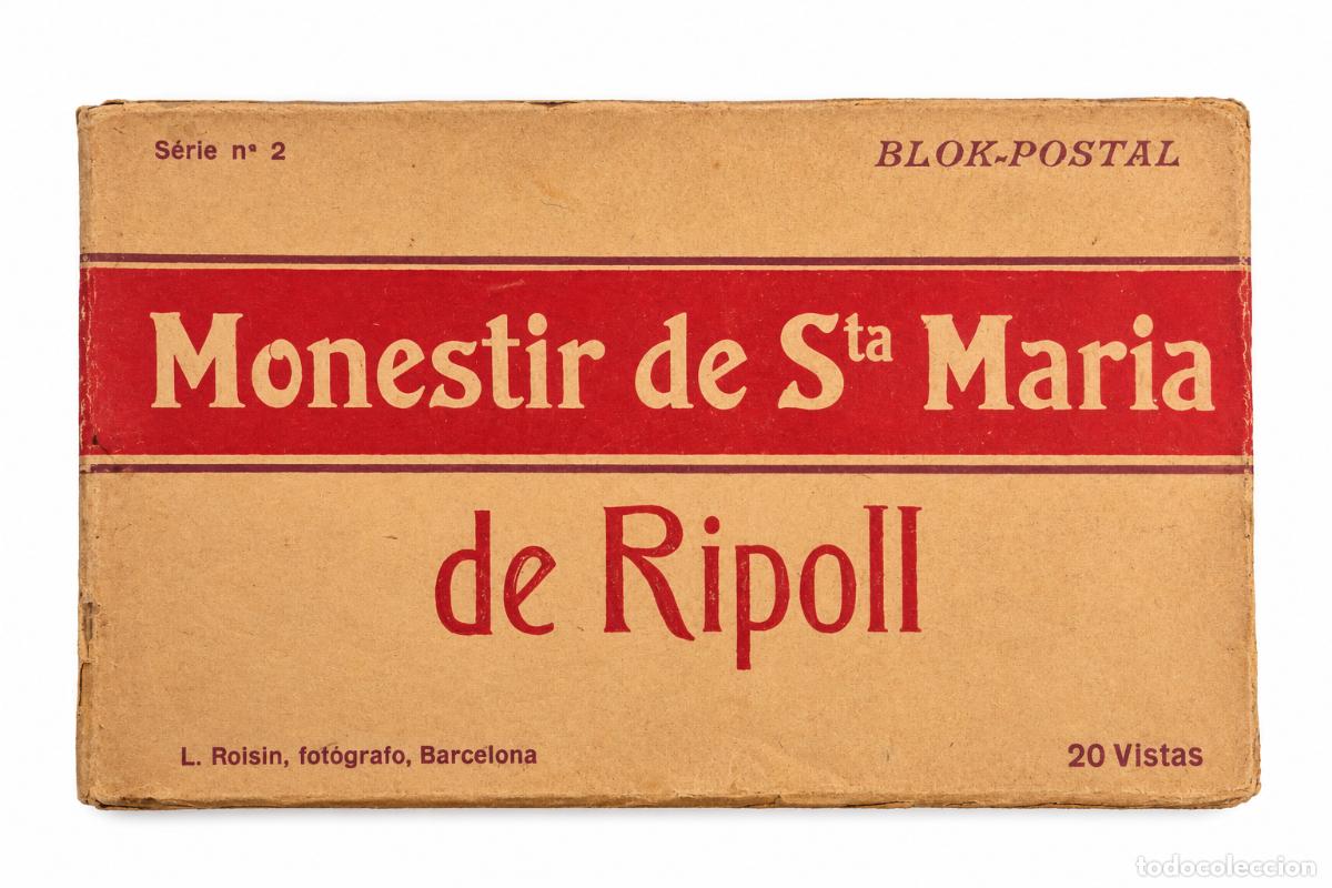Postales: &Aacute;lbum de Postales Antiguas Monestir de Sta Maria de Ripoll - Fot&oacute;grafo L Roisin