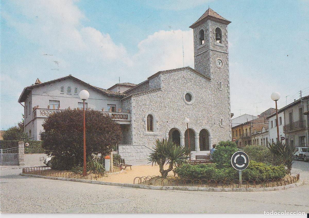 Postales: ELS HOSTALETS DE BALENY&Agrave; (BARCELONA) ESGLESIA PARROQUIAL - DIST.ALBO N&ordm;1700 - S/C