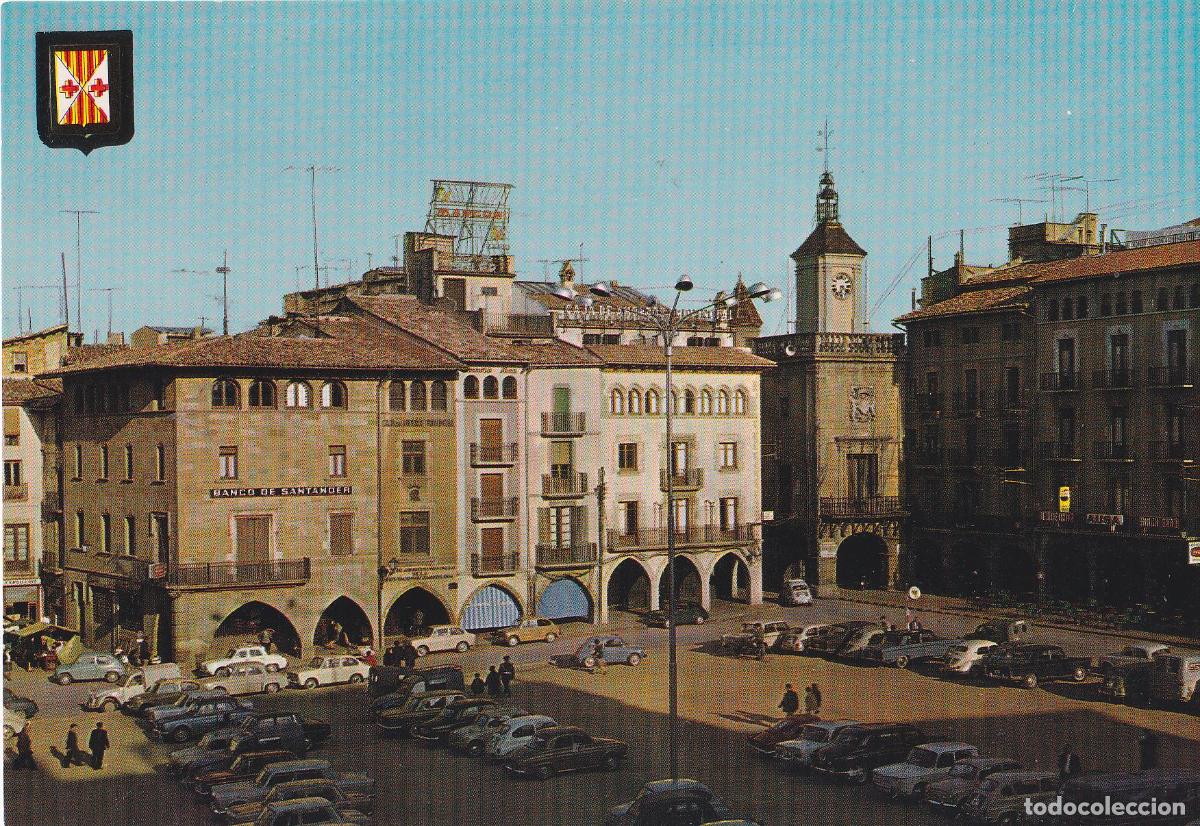 Postales: VIC (BARCELONA) PLA&Ccedil;A MAJOR, AL FONS AJUNTAMENT. SEGLE XV - ESCUDO DE ORO N&ordm;3471 - S/C