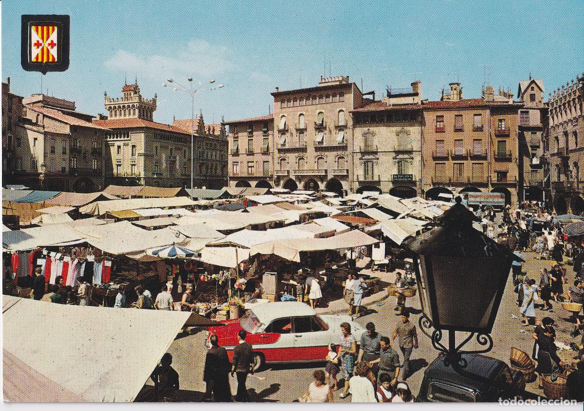 Postales: VIC (BARCELONA) MERCADO - ESCUDO DE ORO N&ordm;2238 - EDITADA EN 1965 - S/C