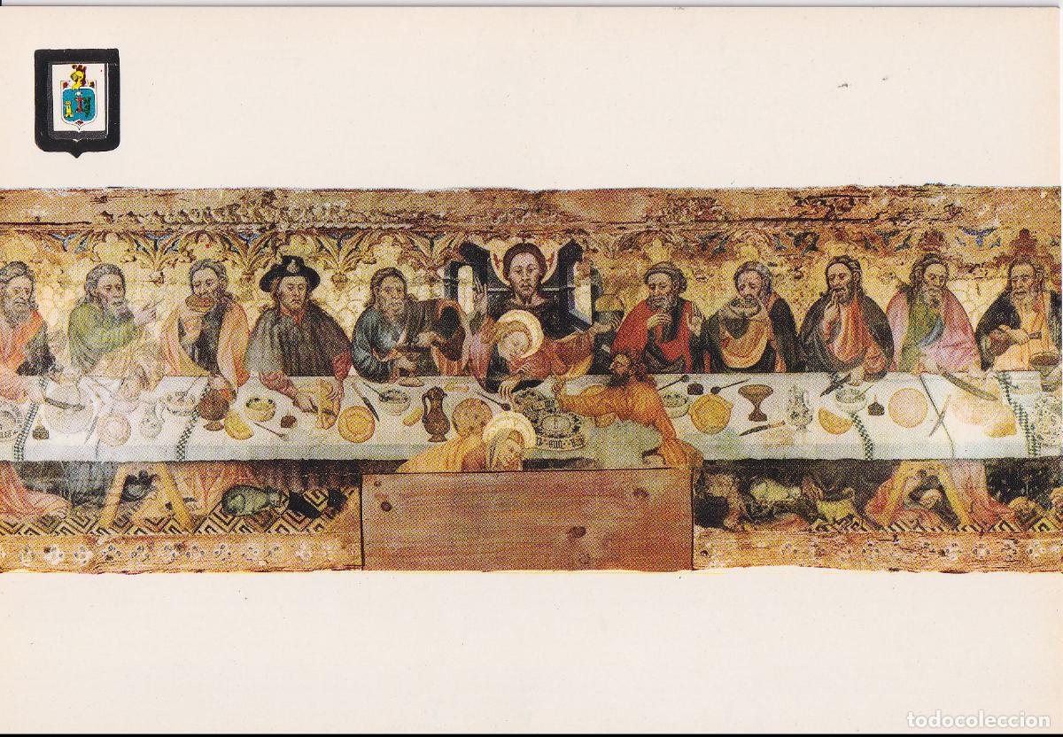 Postales: SOLSONA (LLEIDA)MUSEU DIOCES&Agrave;. LA SANTA CENA - ESCUDO DE ORO N&ordm;2011 - S/C