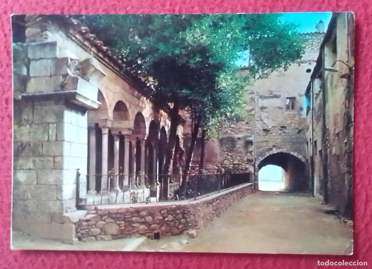 Postales: ANTIGUA POSTAL POST CARD BREDA GIRONA GERONA CLAUSTROS DE LA IGLESIA, CHURCH CLOISTER, F. VALMAN...