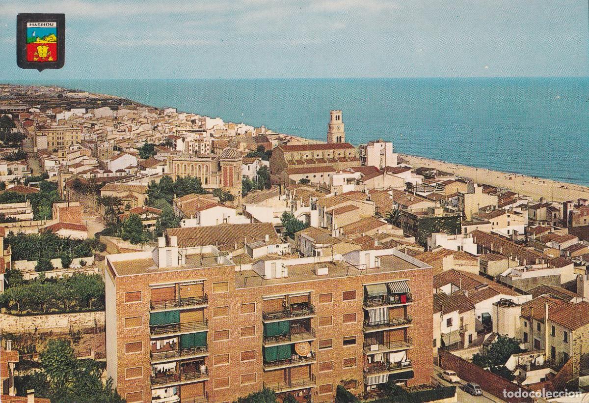 Postales: MASNOU (BARCELONA) VISTA GENERAL - ESCUDO DE ORO N&ordm;2573 - S/C
