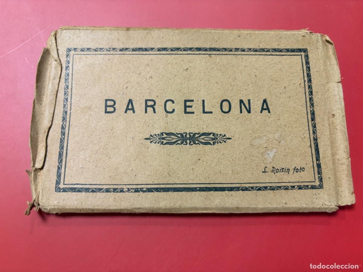 Postales: BLOCK DE 10 POSTALES DE BARCELONA - L. ROISIN FOTO.