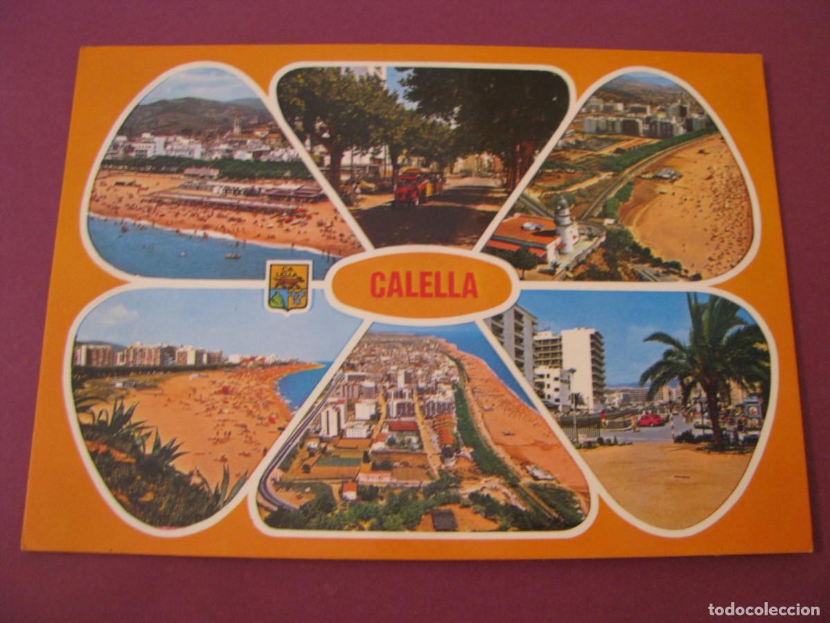 Postais: POSTAL DE CALELLA. COSTA DORADA-MARESME. VARIOS ASPECTOS