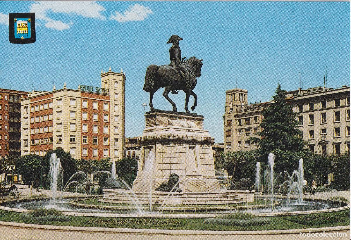 Postales: LOGRO&Ntilde;O, MONUMENTO A ESPARTERO - ESCUDO DE ORO N&ordm;8 - S/C