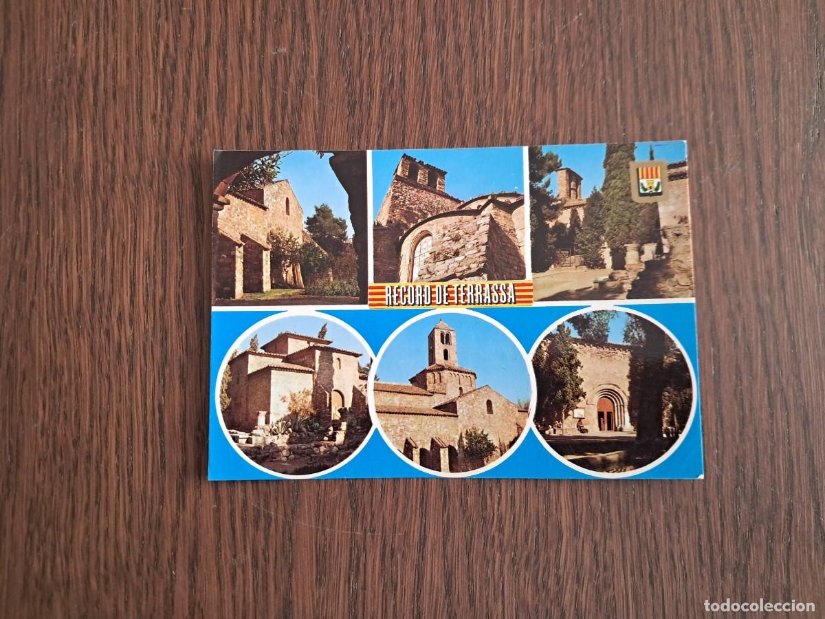 Postales: postal de Espa&ntilde;a, diferentes vistas de Terrassa, Barcelona n&ordm; 8, a&ntilde;o 1987.