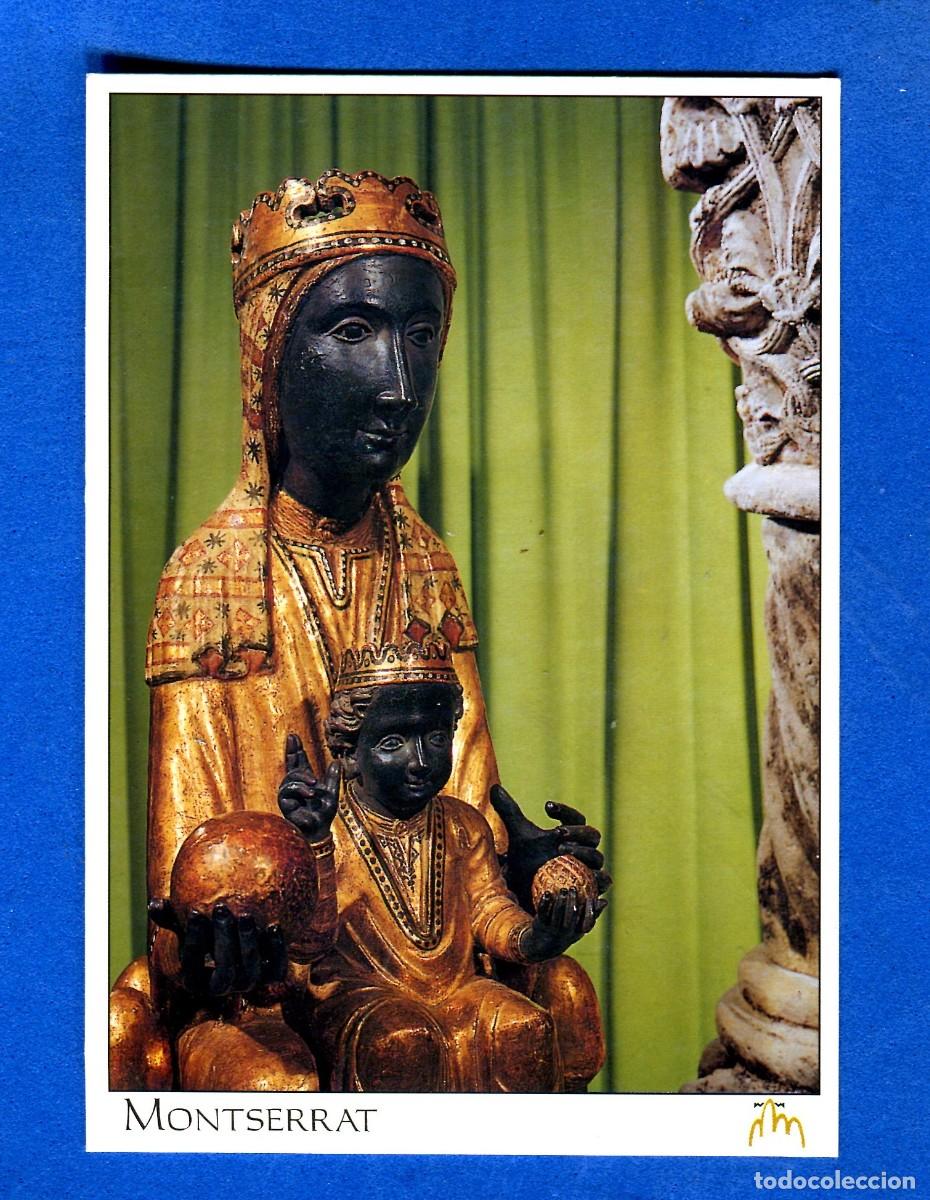 Postales: POSTAL SIN CIRCULAR VIRGEN DE MONSERRAT 191 BARCELONA EDITA ESCUDO DE ORO