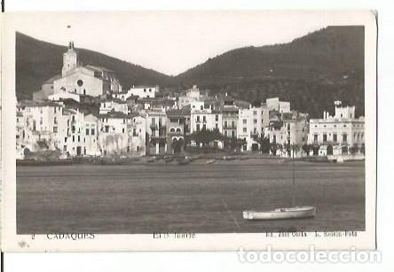 Postales: ANTIGUA POSTAL 2 CADAQUES EL BALUARTE ED JOSE COSTA L ROISIN FOTO