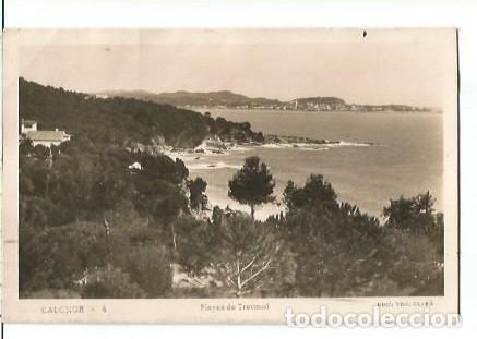 Postales: ANTIGUA POSTAL 4 CALONGE PLAYAS DE TREUMAL EDIT VDA CLARA