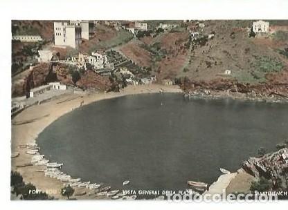 Postales: ANTIGUA POSTAL 7 PORT BOU VISTA GENERAL DE LA PLAYA MARTINECH ZERKOWITZ 1955