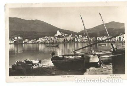 Postales: ANTIGUA POSTAL 20 CADAQUES PLAYA PIANCH EDIT NADAL FOT GUILERA 1951