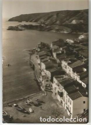 Postales: ANTIGUA POSTAL 24 COSTA BRAVA CADAQUES PORTDOGUE A VOL D'OCELL FOTO J UBACH 1957