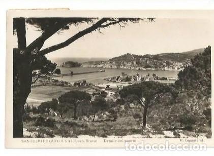 Postales: ANTIGUA POSTAL 44 SAN FELIU DE GUIXOLS COSTA BRAVA DETALLE DEL PUERTO R GASSO FOT