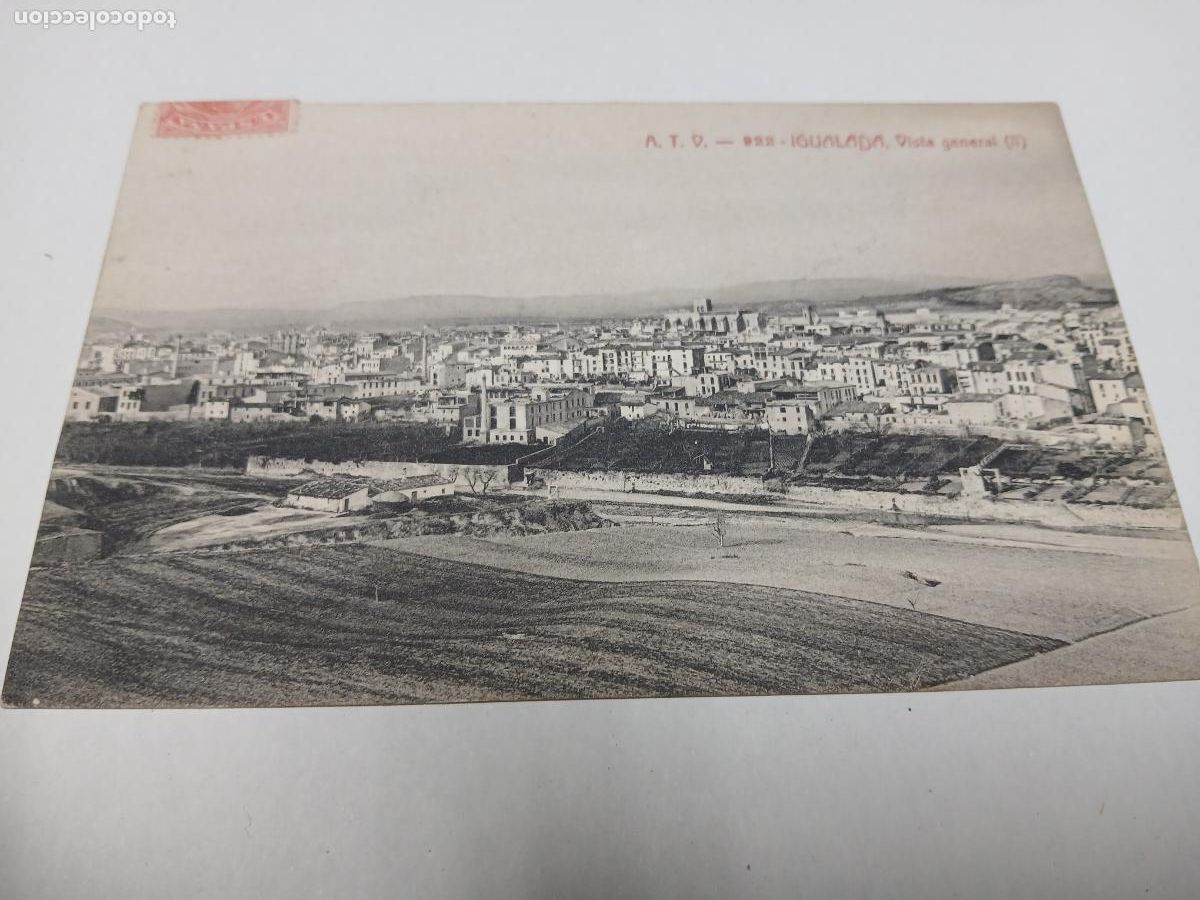 Postales: postal igualada, vista general II, atv 922
