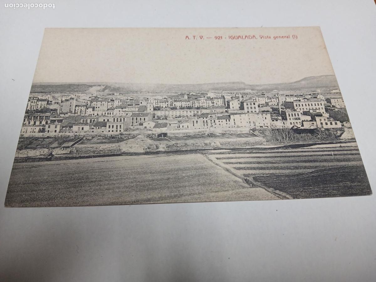 Postales: postal igualada, vista general I, atv 921