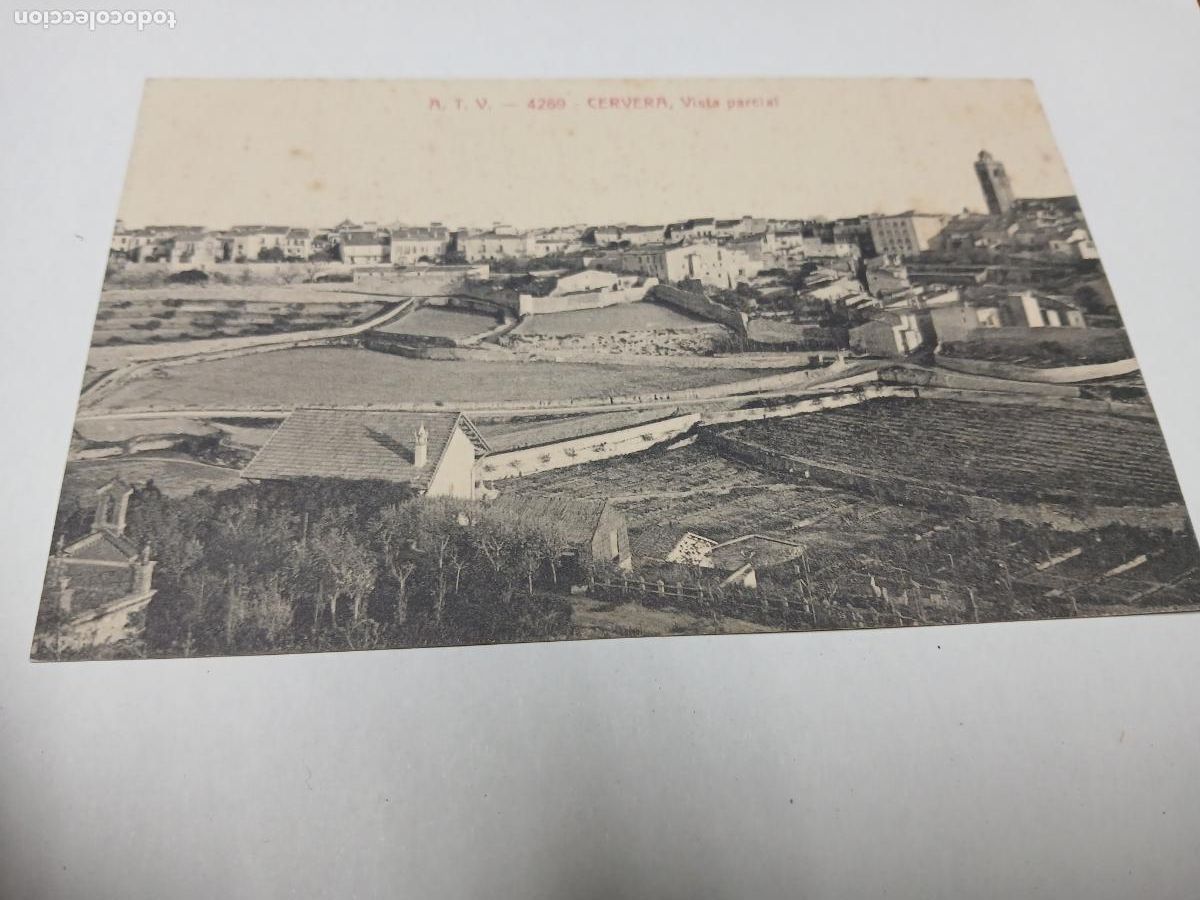 Postales: postal cervera, vista parcial, atv 4269
