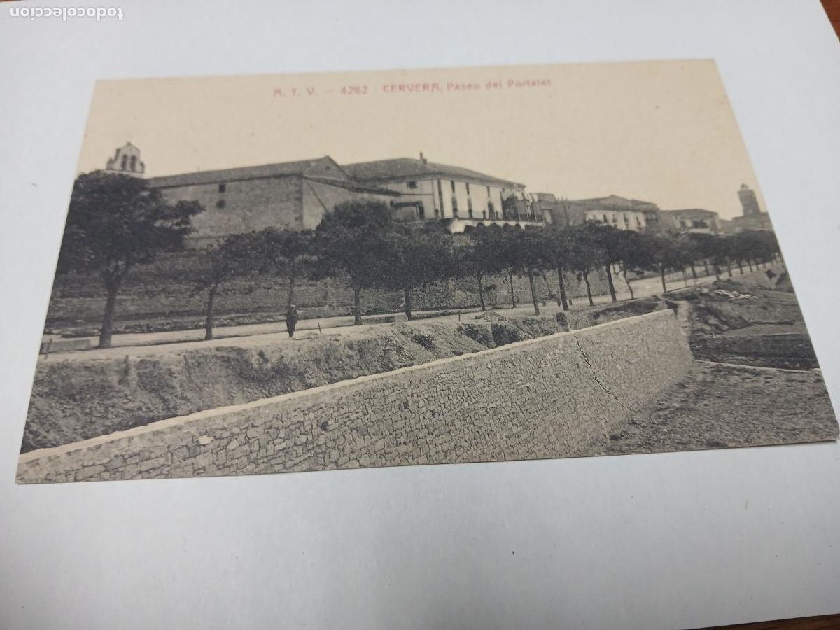 Postales: postal cervera, paseo del portalet, atv 4262