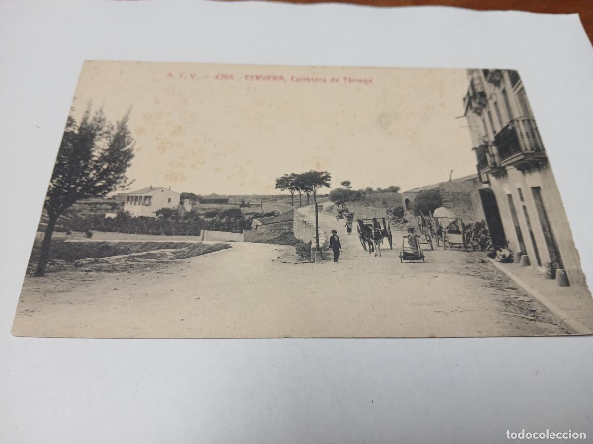 Postales: postal cervera, carretera de tarrega, atv 4265