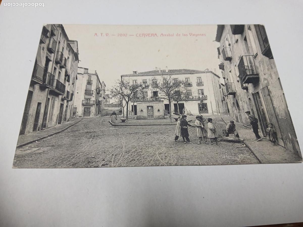 Postales: postal cervera, arrabal de la virgenes, atv 2092