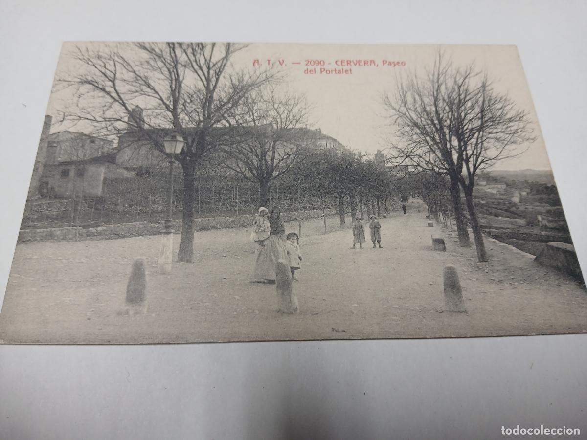 Postales: postal cervera, paseo del portalet, atv 2090