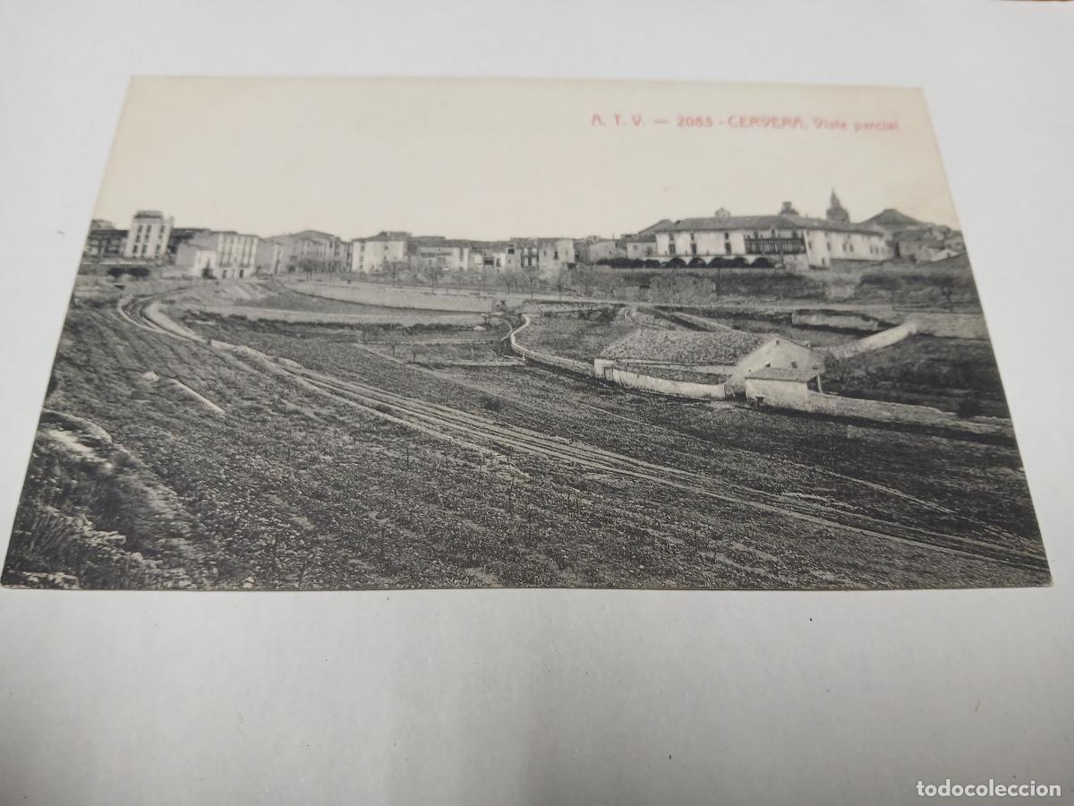 Postales: postal cervera, vista parcial, atv 2083