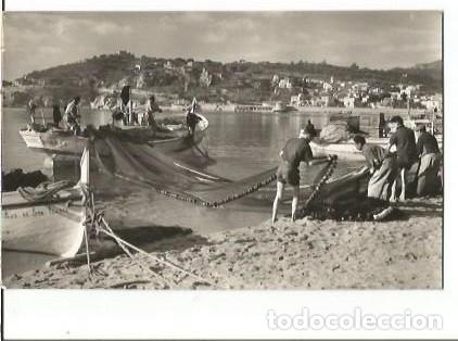 Postales: ANTIGUA POSTAL 188 SAN FELIU DE GUIXOLS COSTA BRAVA UN DETALLE DE LA PLAYA R GASSO
