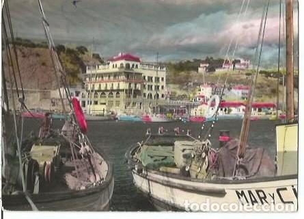 Postales: ANTIGUA POSTAL ARENYS DE MAR PUERTO FOTOGRAFIA GUITART 1958
