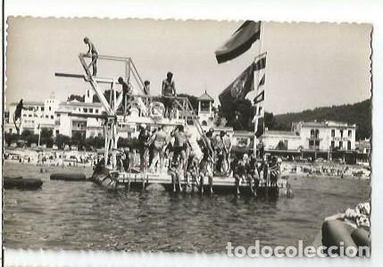 Postales: ANTIGUA POSTAL COSTA BRAVA PALAFRUGELL PLAYA DE LLAFRANCH SELECCIONES FOTOGRAFICAS GIMENEZ c