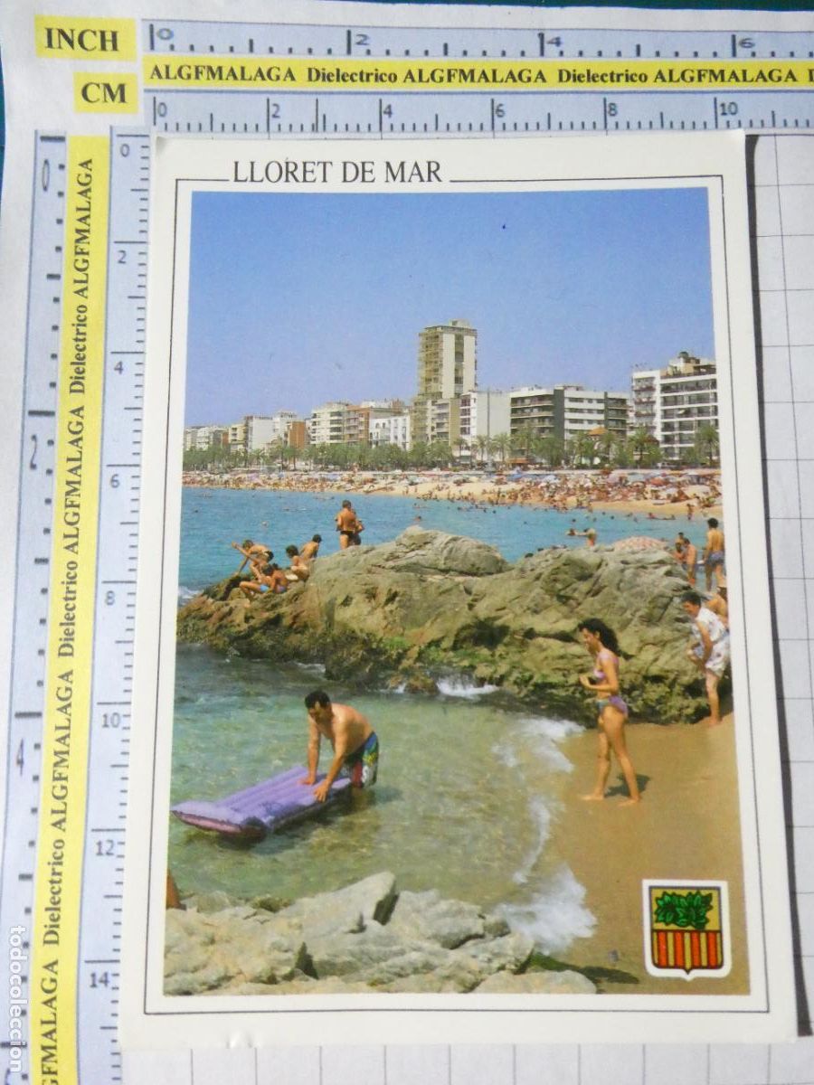 Postales: POSTAL DE GERONA. LLORET DE MAR VISTA PARCIAL. 1620 PIC. 3812