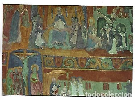 Postales: PINTURA MURAL DEL SEGLE XIV.- LLU&Ccedil;A / BARCELONA