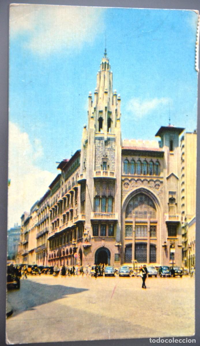 Postales: POSTAL ANTIGUA BARCELONA. CASAL DE L&acute;ESTALVI ( CAIXA DE PENSIONS ). ENRIC SAGNIER
