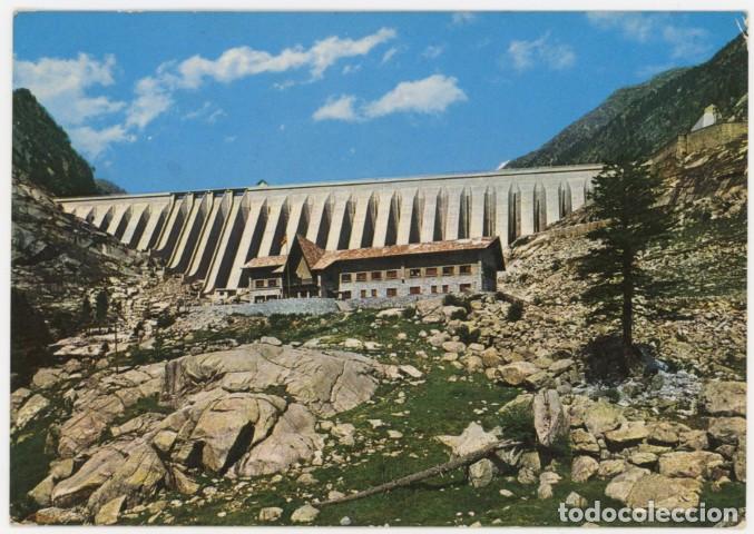 Postales: m012096 Vall De Bohi Presa De Cavallers Y Residencia Ehner 1967 Arribas N&ordm;2137 circulada sin sello