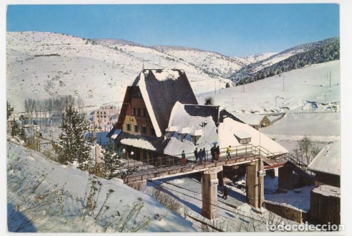 Postales: m012097 La Molina Estacion De Ferrocarril 1963 Campa&ntilde;a N&ordm;1012 sc