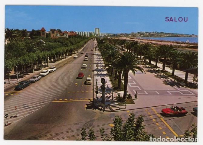 Postales: m012099 Salou Paseo Jaime I 1971 Arribas N&ordm;122 sc MG MGB ?