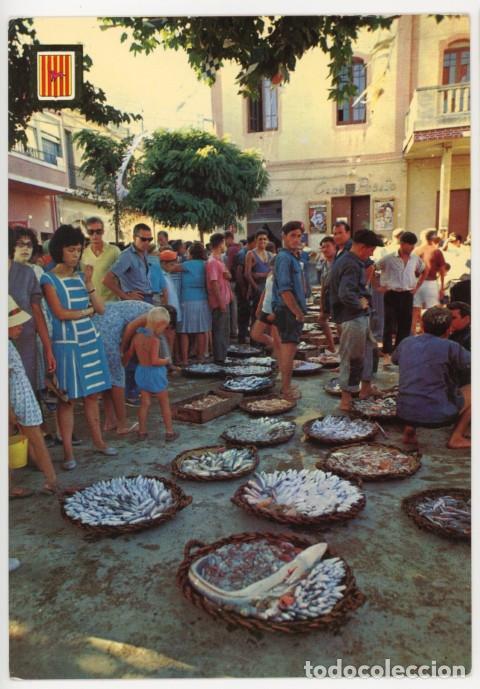 Postales: m012107 Cambrils Subasta de pescado 1963 Soberanas N&ordm;466 sc