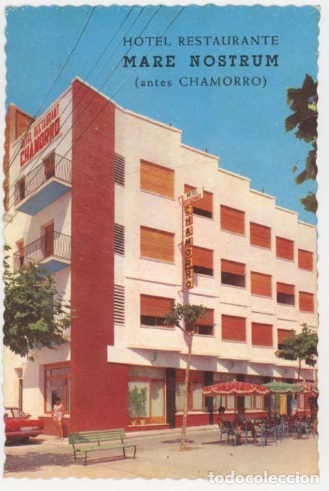 Postales: m012118 Vilanova I La Geltru Hotel Restaurant Chamorro 1963 Valman N&ordm;936 sc