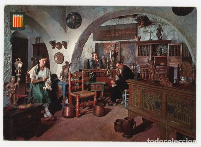 Postales: m012125 Pobla De Claramunt Cal Fuster De Les Figueres Antiquari Rural 1965 Escudo De Oro N&ordm;1892 sc