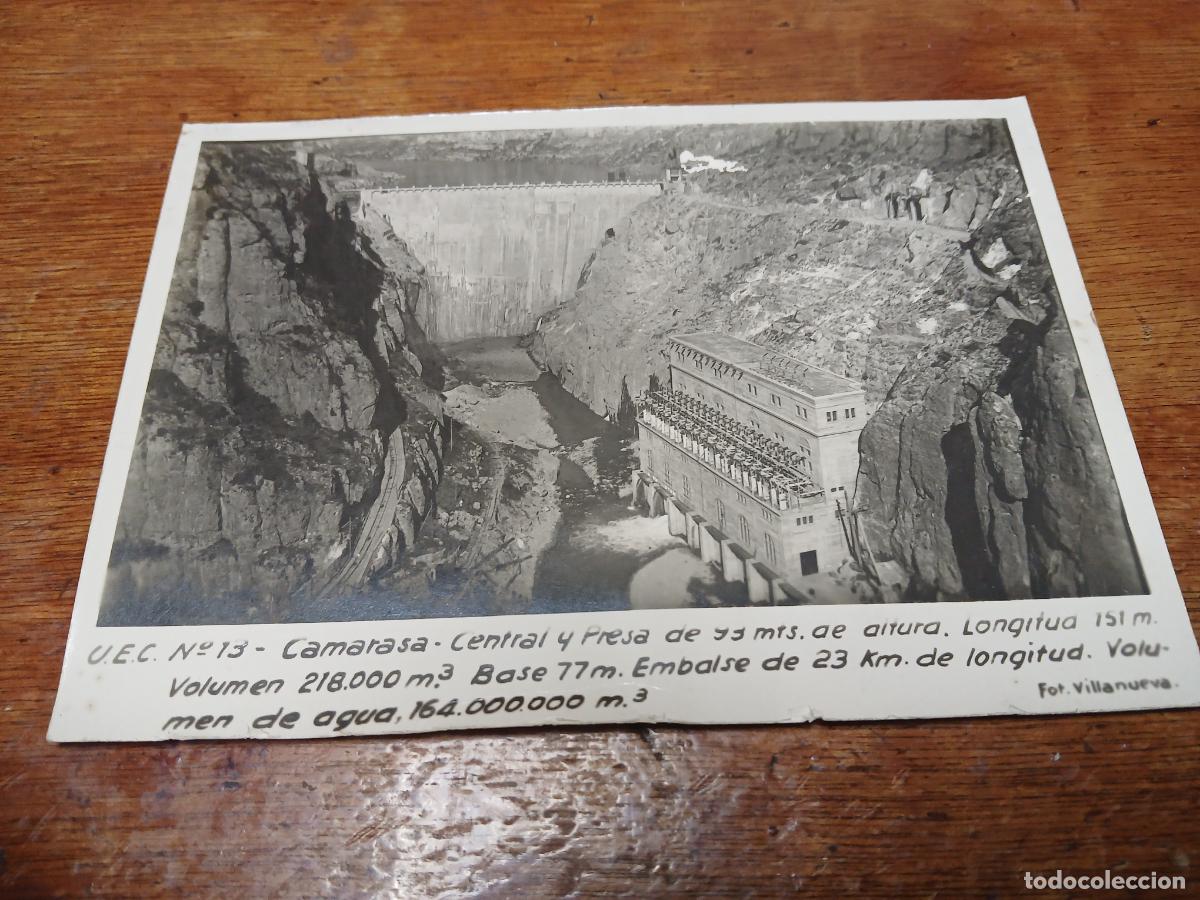 Postales: postal u.e.c. 13 camarasa, central y presa 93 m altura